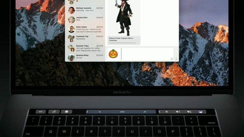 Illustration for article titled Por qué el panel del nuevo MacBook Pro es más útil que la pantalla táctil de cualquier laptop
